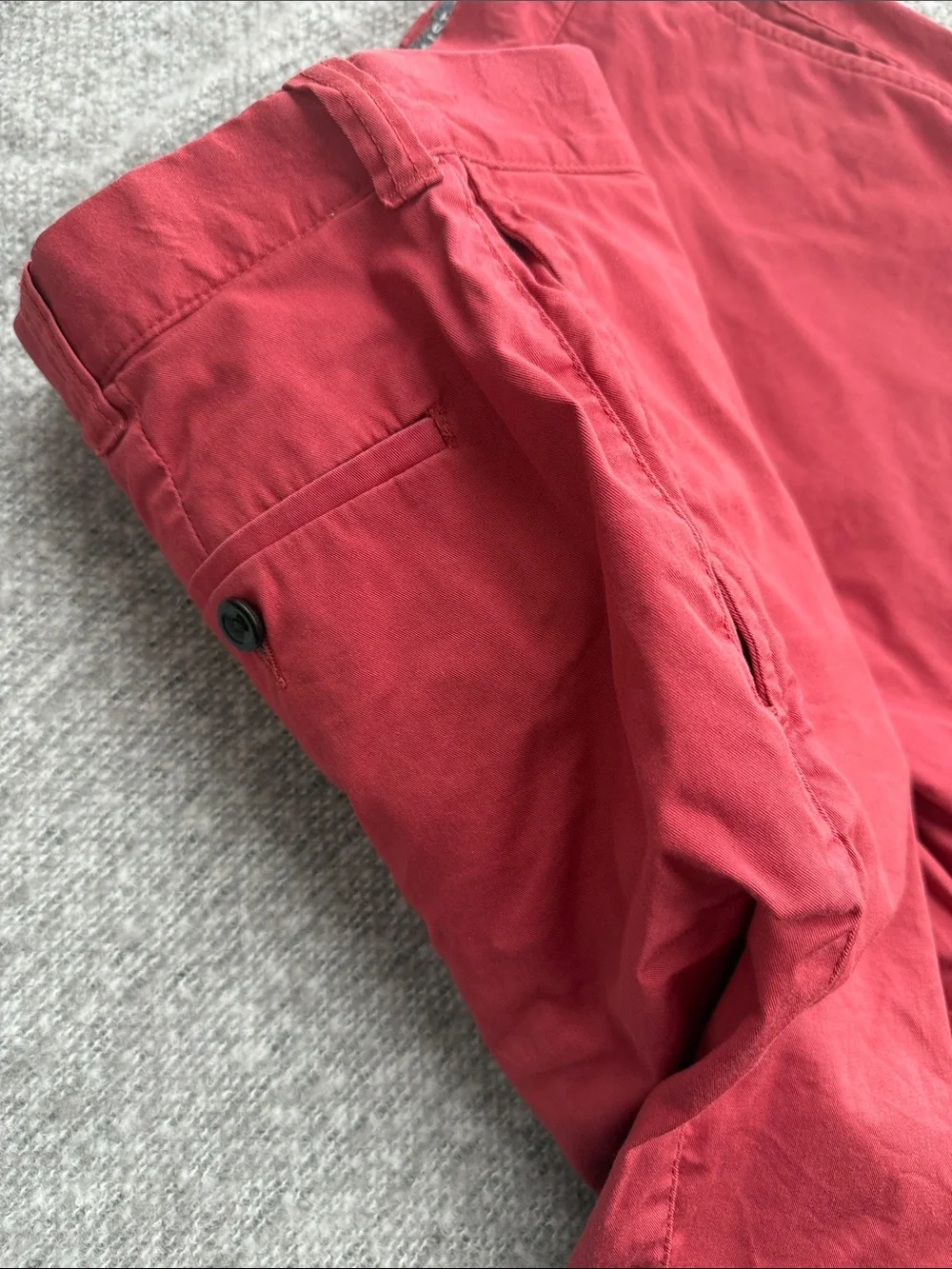 J Crew Men's Salmon Casual Cotton Shorts Chino Size 33